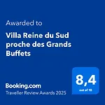 Villa Reine Du Sud Proche Des Grands Buffets *