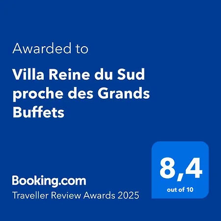 Villa Reine Du Sud Proche Des Grands Buffets *